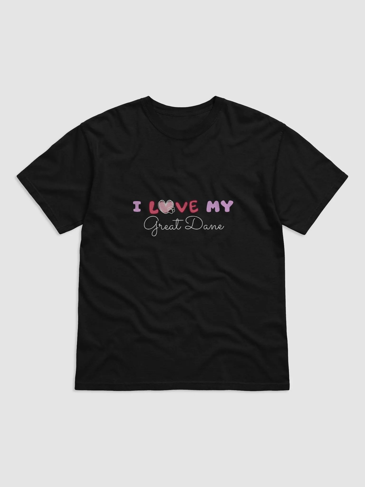 Pawfect Love Great Dane T-Shirt product image (1)