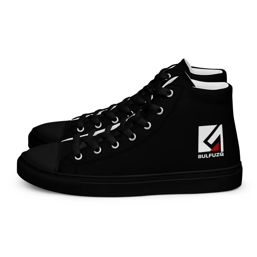 Bulfuzq | Men's High Top Canvas Shoes product image (1)