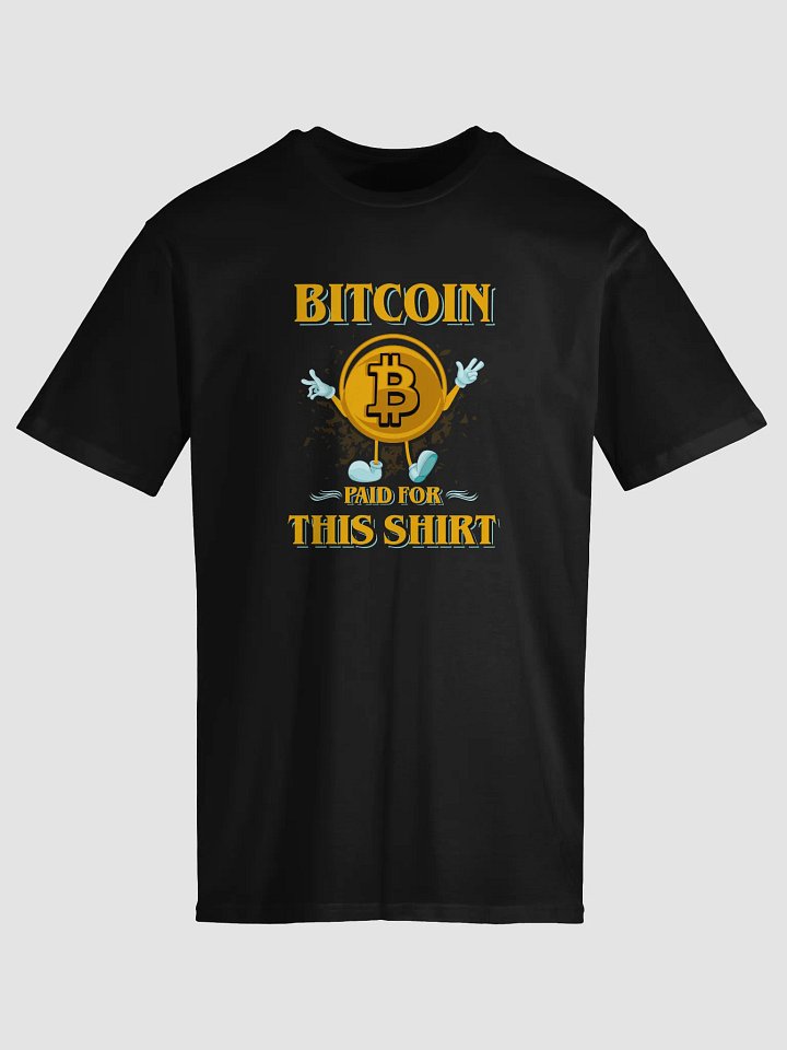 Happy Bitcoin Peace Unisex T-Shirt product image (1)