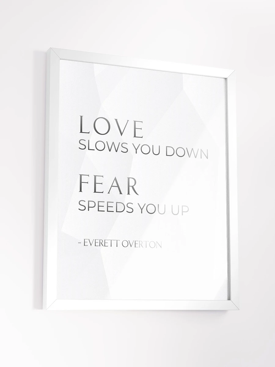 Love Slows You Down Wood Framed Artwork product image (3)