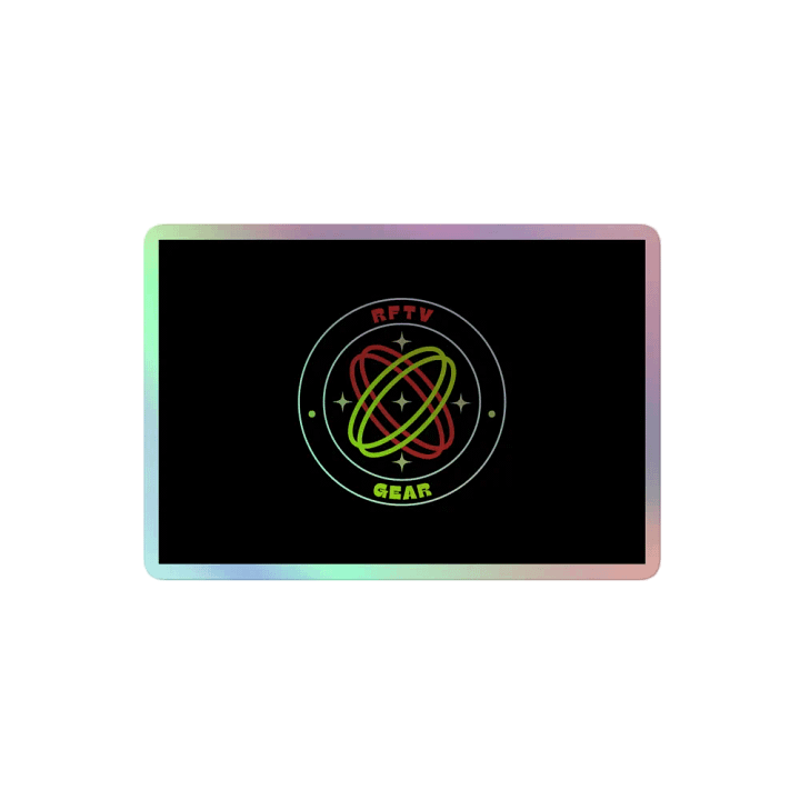 RFTV Gear Sticker product image (2)