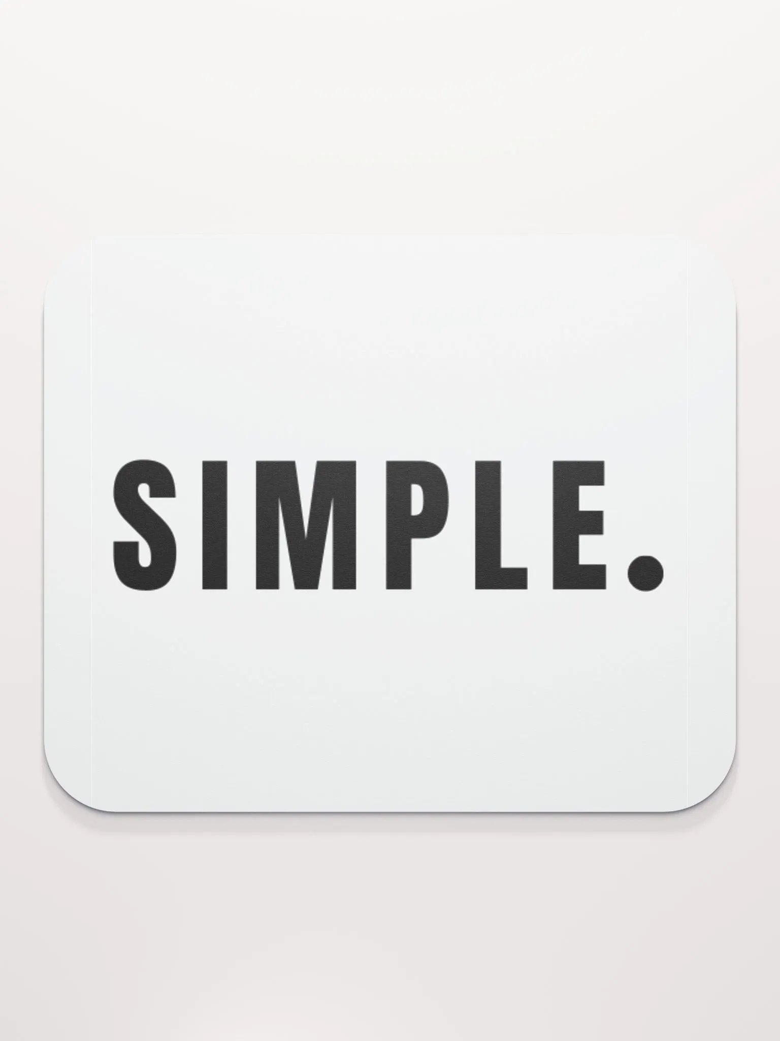 Bold & Simple Mouse Pad product image (5)