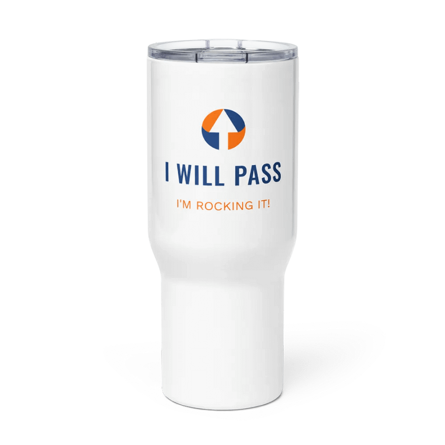 I WILL PASS Travel Mug product image (1)