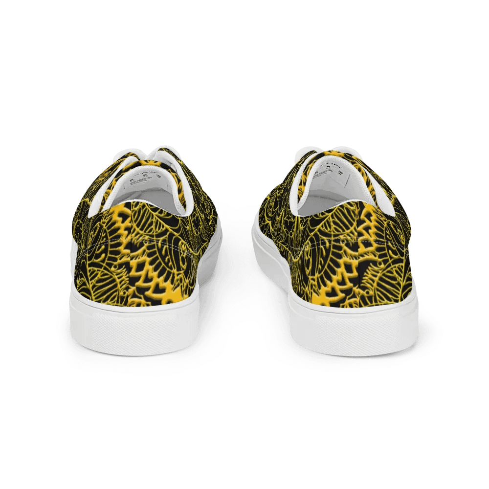 Golden Mandala Lace-Up Shoes product image (9)