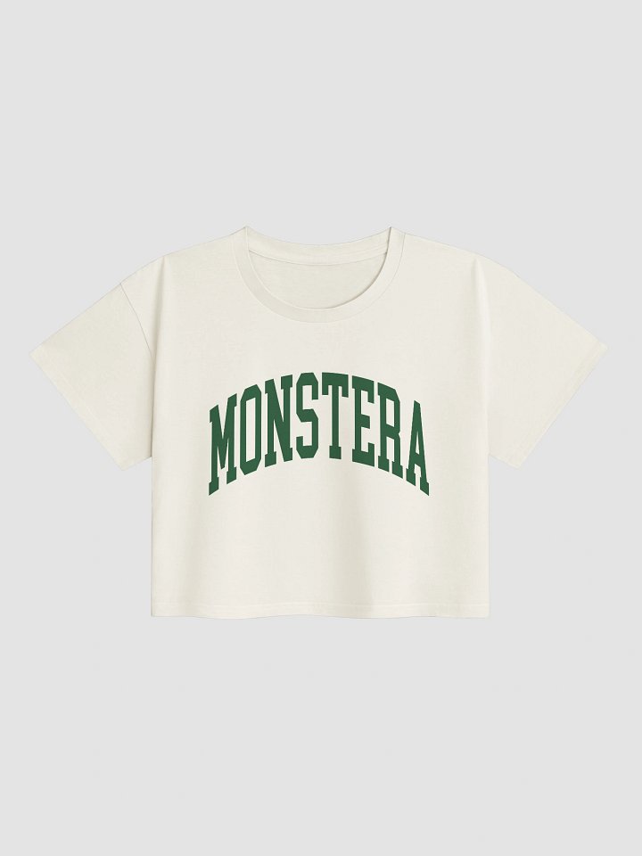 MONSTERA VARSITY - Crop Top product image (4)
