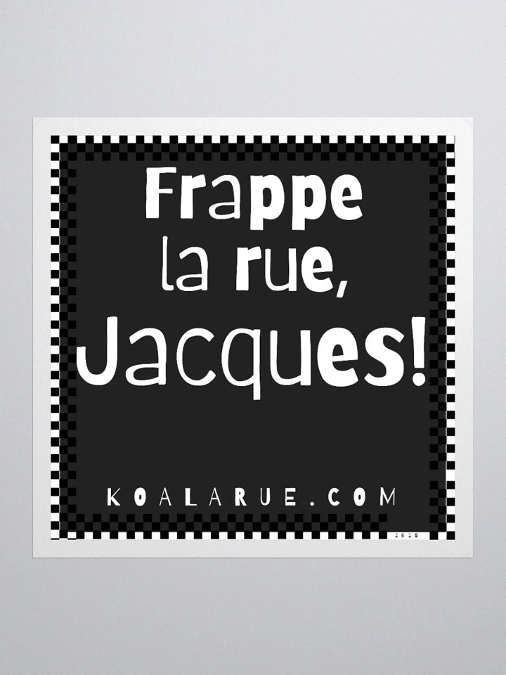 FRAPPE LA RUE • STICKER product image (2)