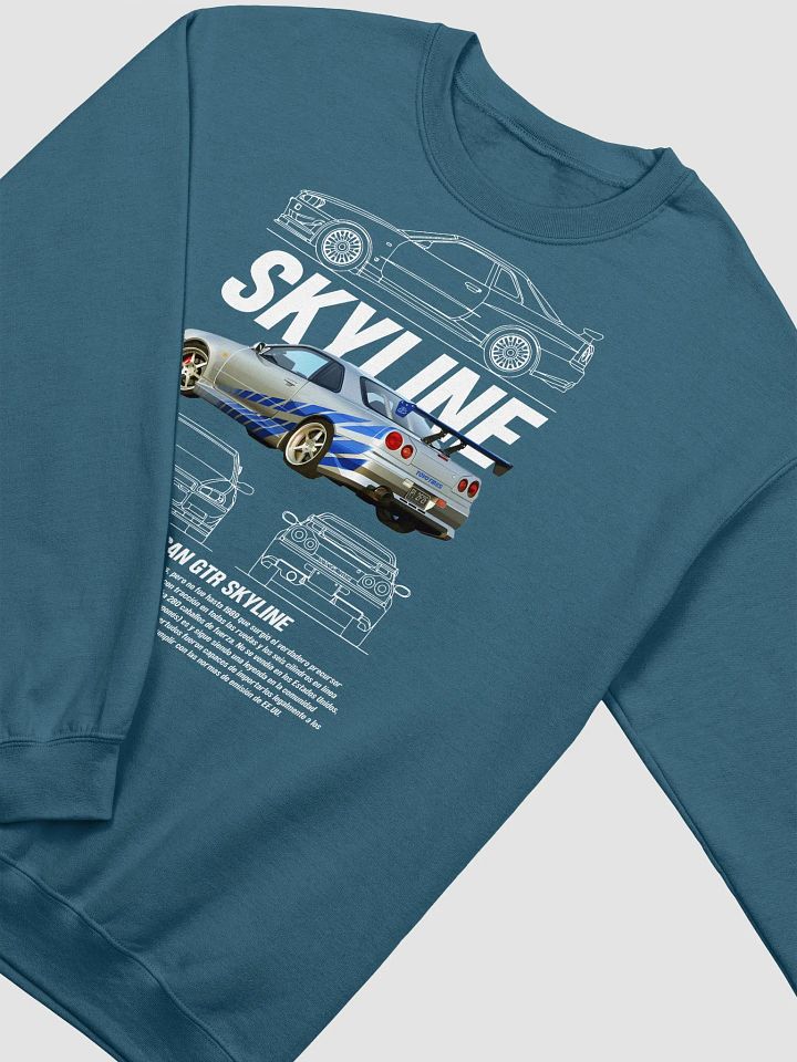 Nissan Skyline Sweatshirt – Iconic JDM Car Design product image (2)