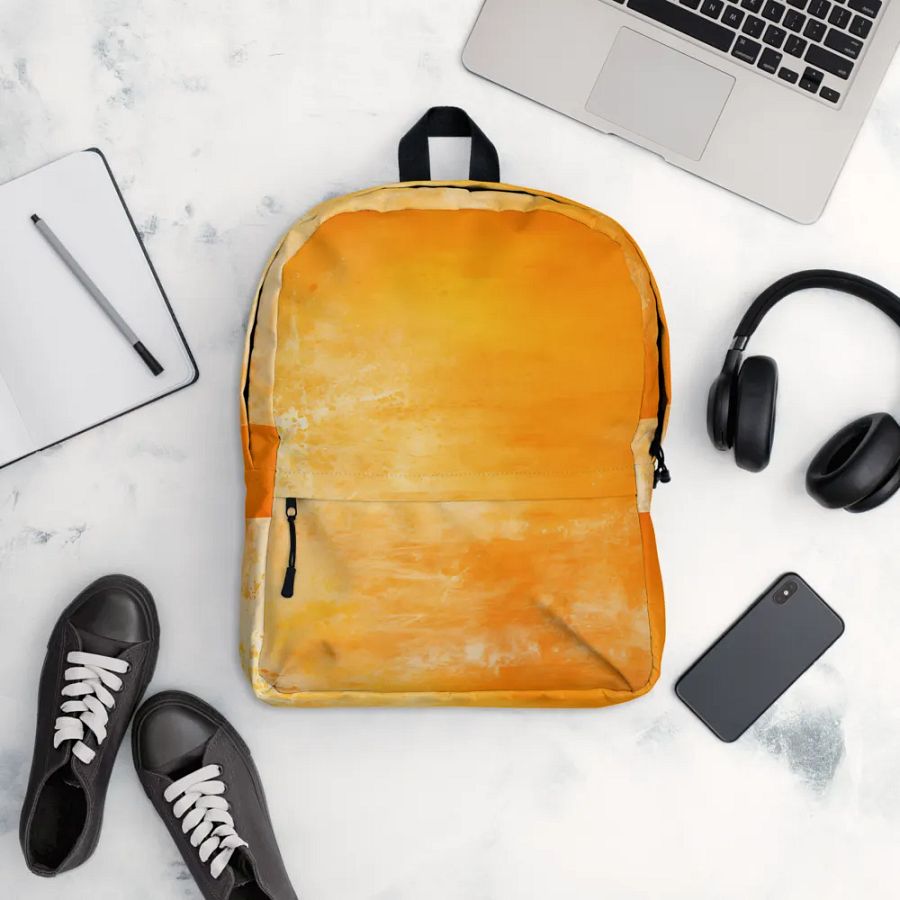 Sunburst Splatter All-Over Backpack product image (12)