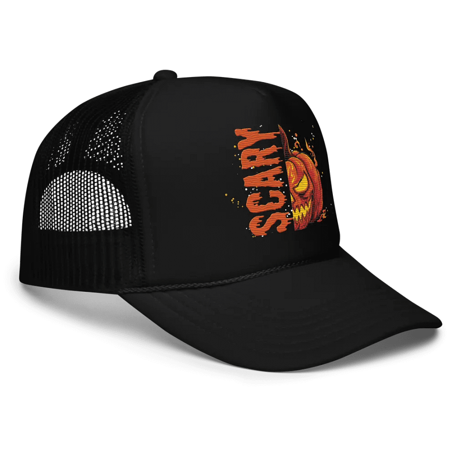 Scary Halloween - Embroidered Hat Trucker Cap product image (3)