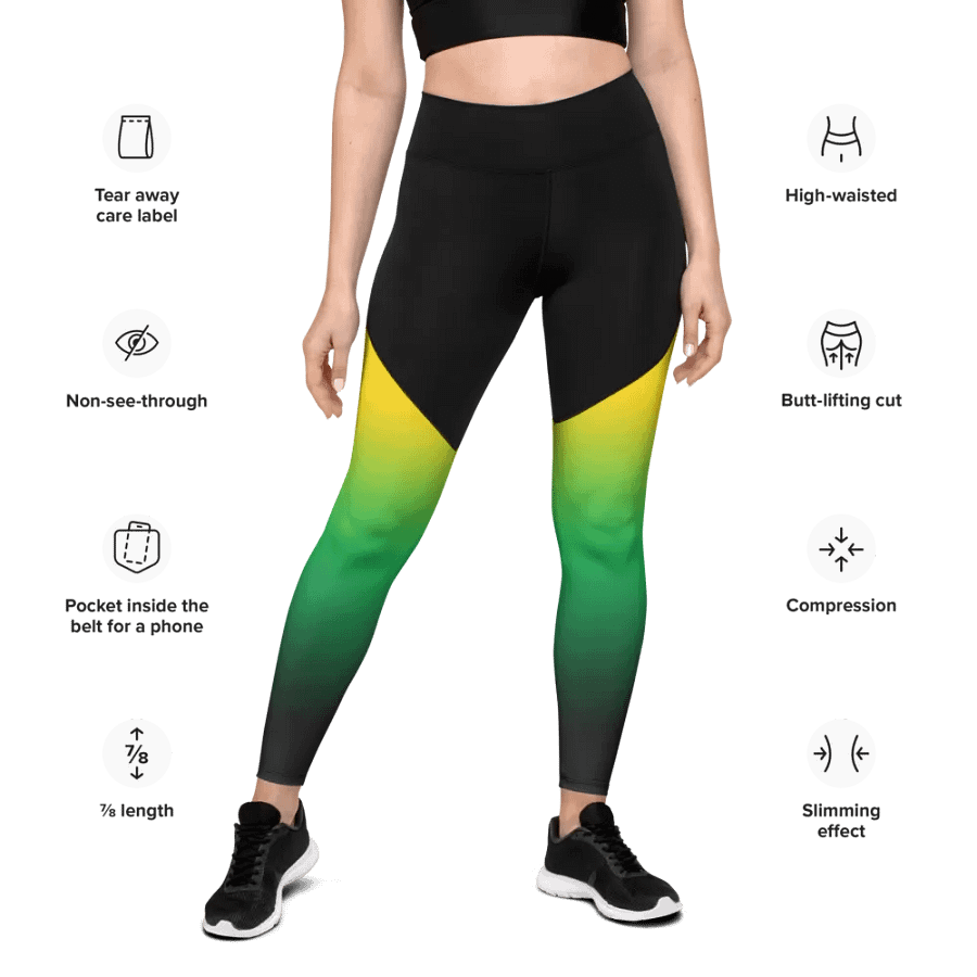 Jamaica Color Leggings product image (10)