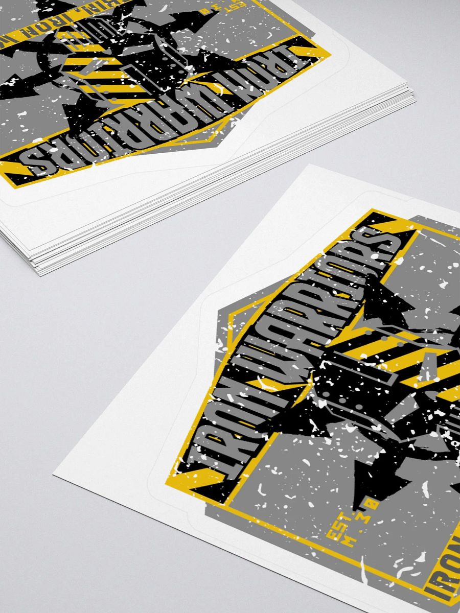 Iron Warriors - Iron Within Iron Without Sticker | Warhammer 40K Decal product image (12)
