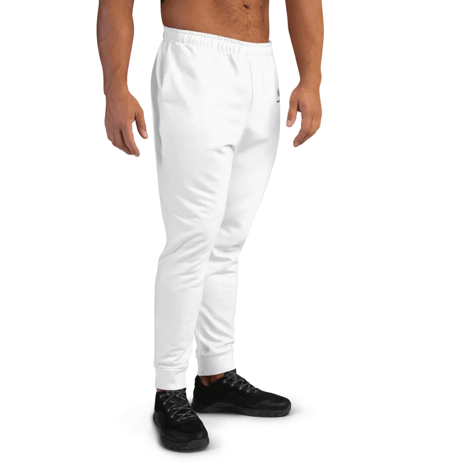 Graphic Grove Men's White Joggers product image (4)