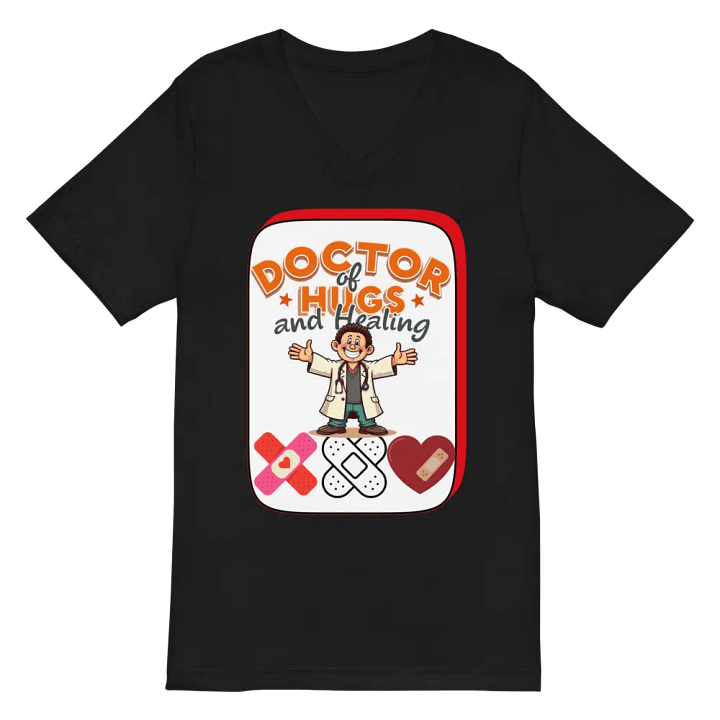 Doctor of Hugs and Healing V-Neck Tee product image (3)