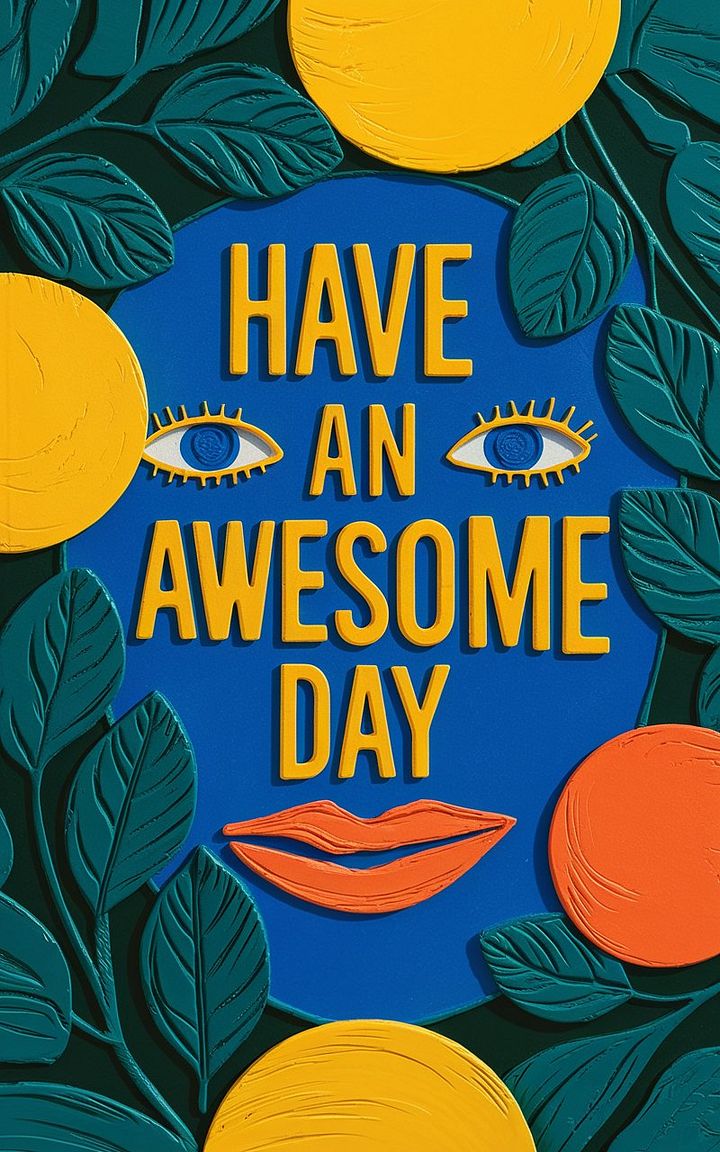 Wall Art: Have An Awesome Day: Digital Download product image (1)
