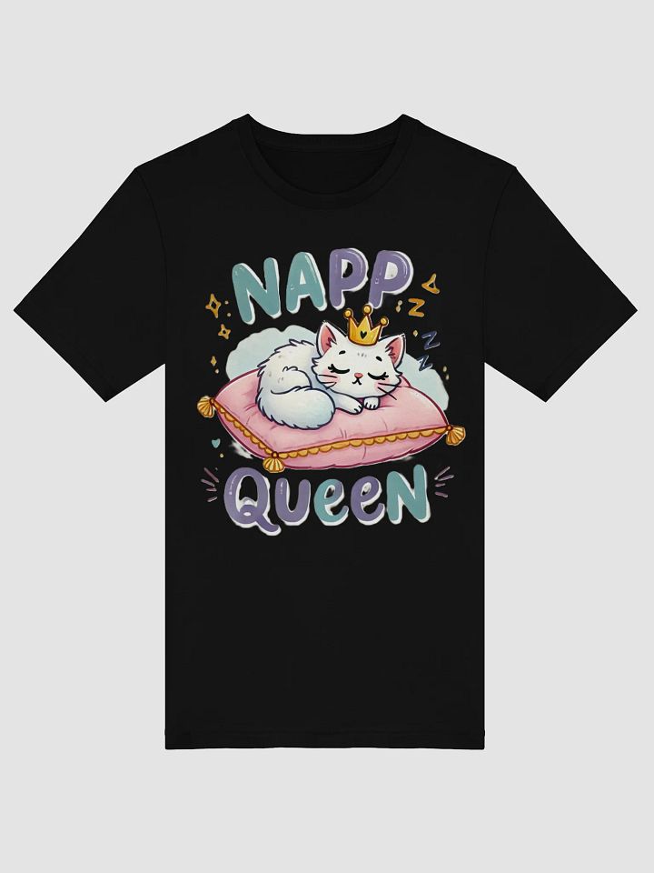 Napping Queen Cat T-Shirt product image (2)