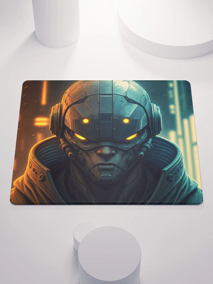Cybernetic Glow Gaming Mouse Pad product image (1)