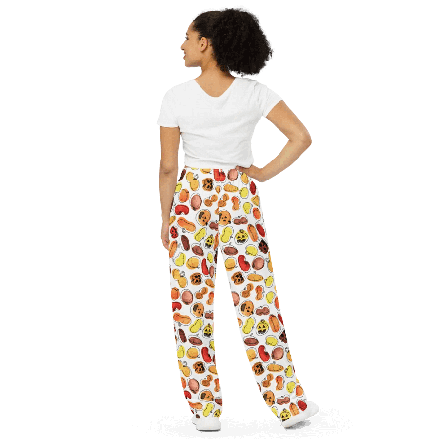 Unisex Wide Leg Pants - Gourdgeous (dense) product image (4)
