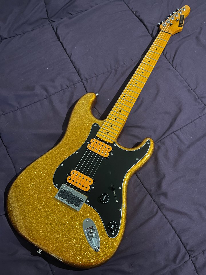 GD Guitars Super S 2025 – Copper Sparkle Finish w/ Custom Gamsbuckers & Premium Parts product image (2)
