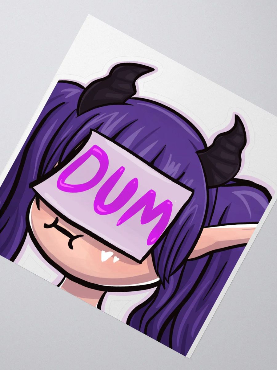 DUM Sleepy Emote Sticker product image (4)