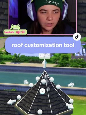 heres how to customize your roofs even more in the sims 4 #thesims4 #sims #simstok #ts4 #sims4 #simsbuild #simstutorial #tutorial 