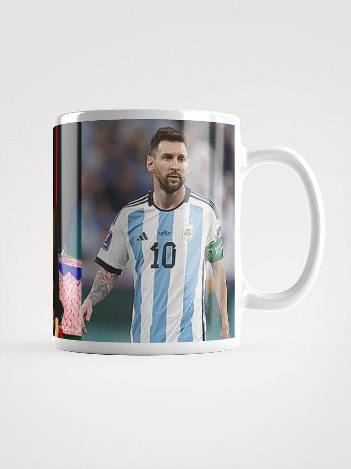 Ronaldo and Messi glass with dabbu Youtuber product image (3)