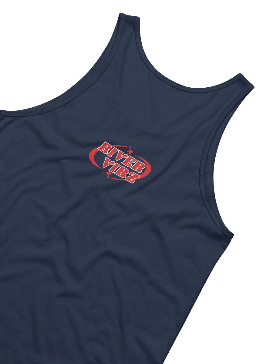 Men's Red Starry River Vibz Logo Tank product image (6)