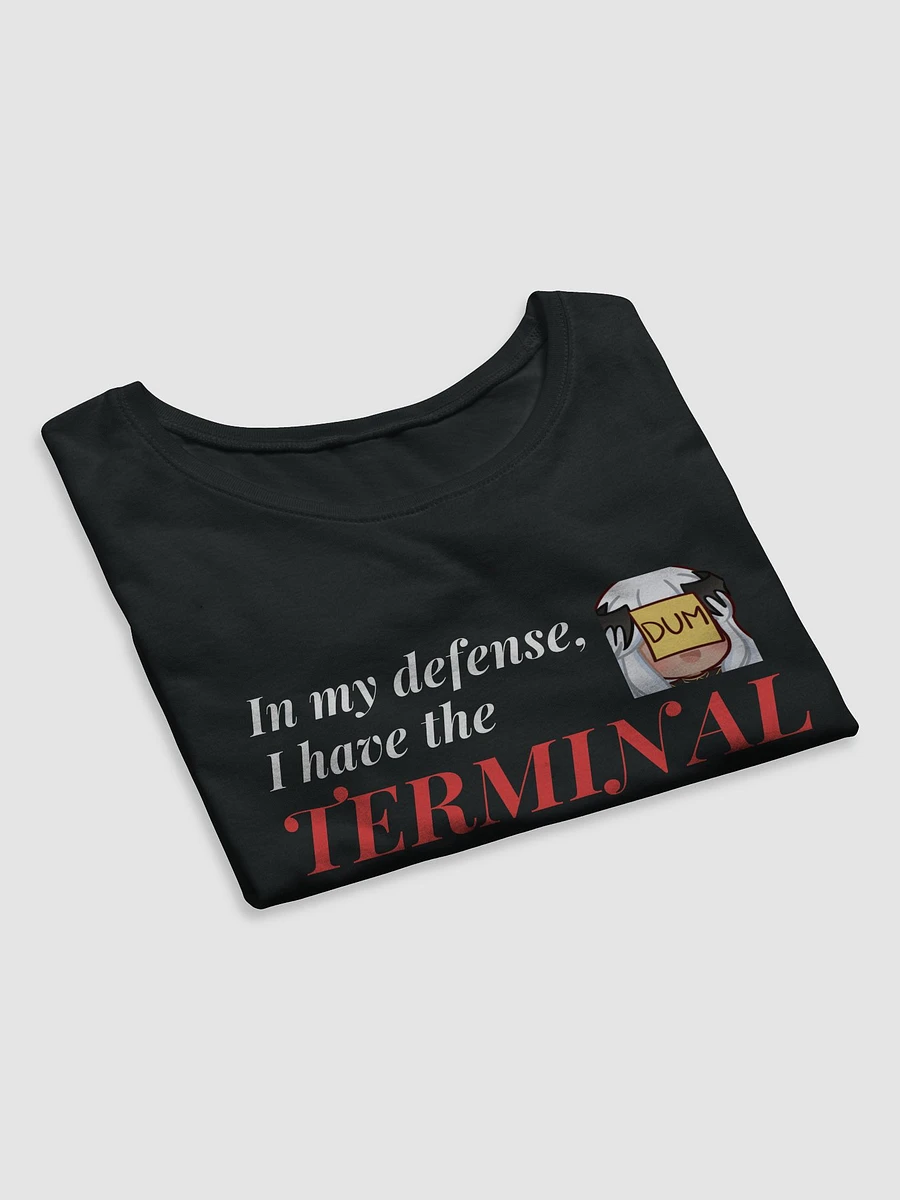Terminal Stupid White Lettering Cut Off Tee product image (7)