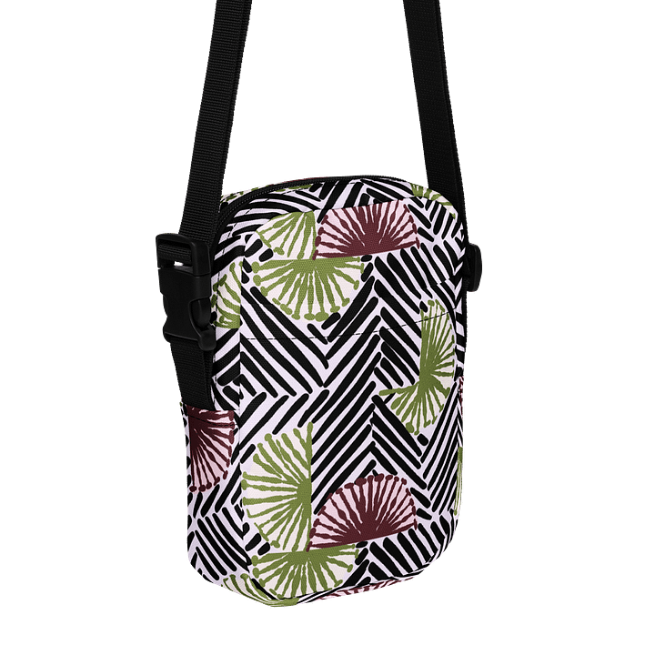 Afrococo Fan Stripes Geometric Print Crossbody product image (1)