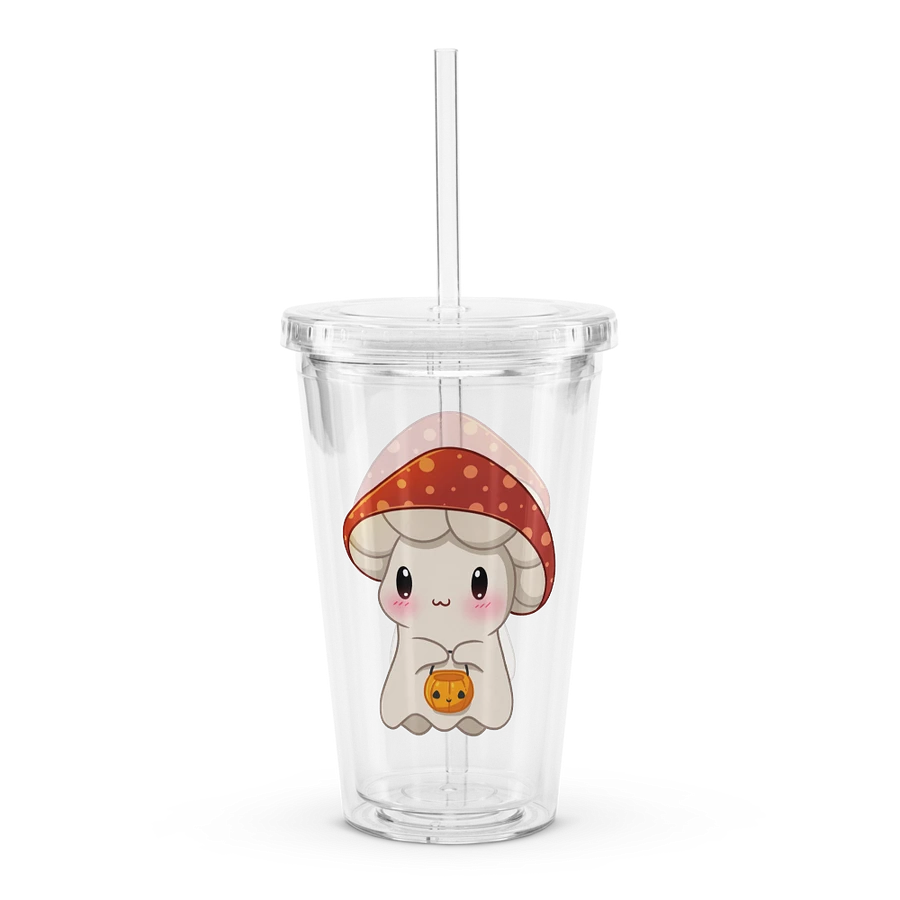 Mushie Ghost Plastic Tumbler product image (5)