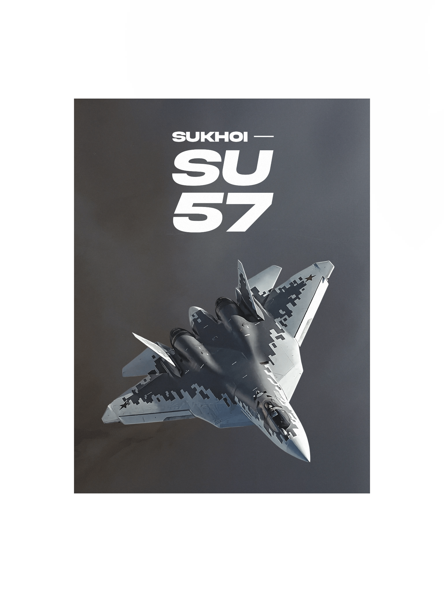 Su-57 "Felon" Poster product image (1)