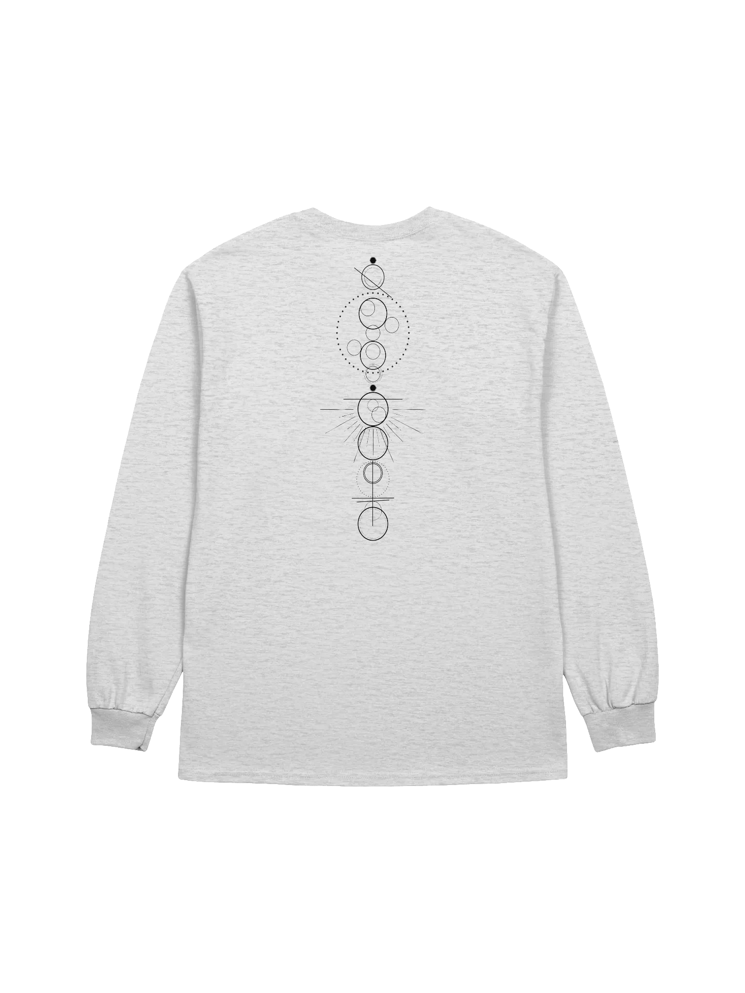 Erotonomics Circular Long Sleeve Cuffed Tee [Light] product image (20)