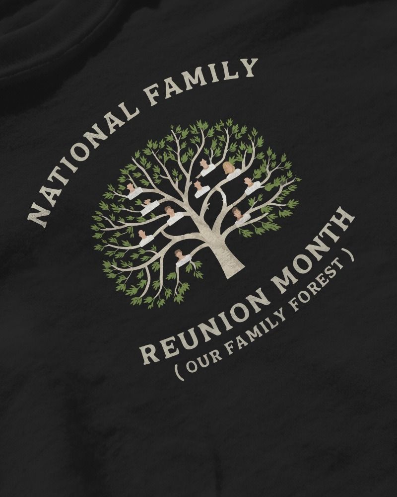 Celebrating National Reunion Month T-Shirt product image (1)