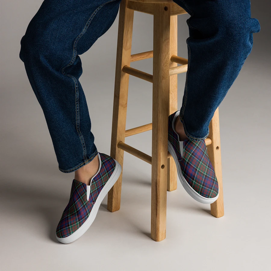 MacDonald Clanranald Tartan Men's Slip-On Shoes product image (8)