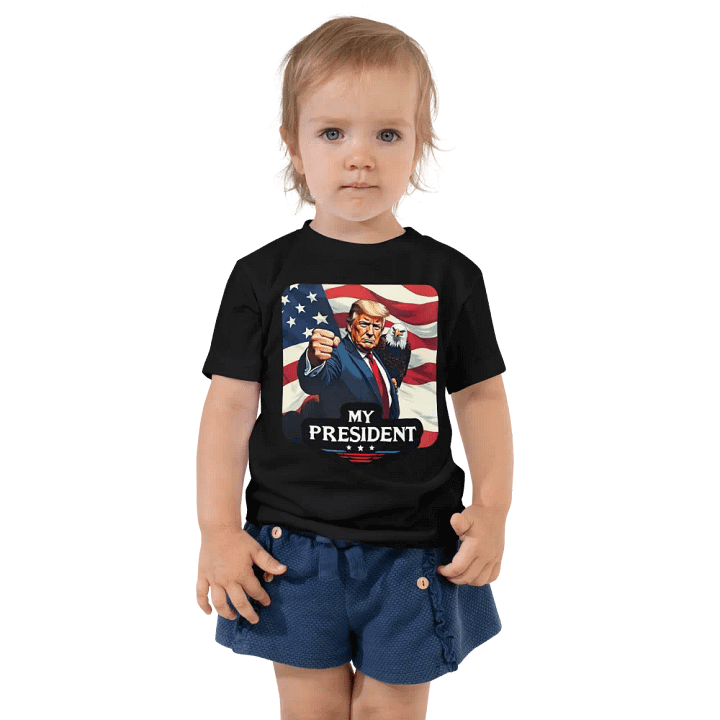 Toddler T-Shirt: Trump, My President, with Eagle product image (1)