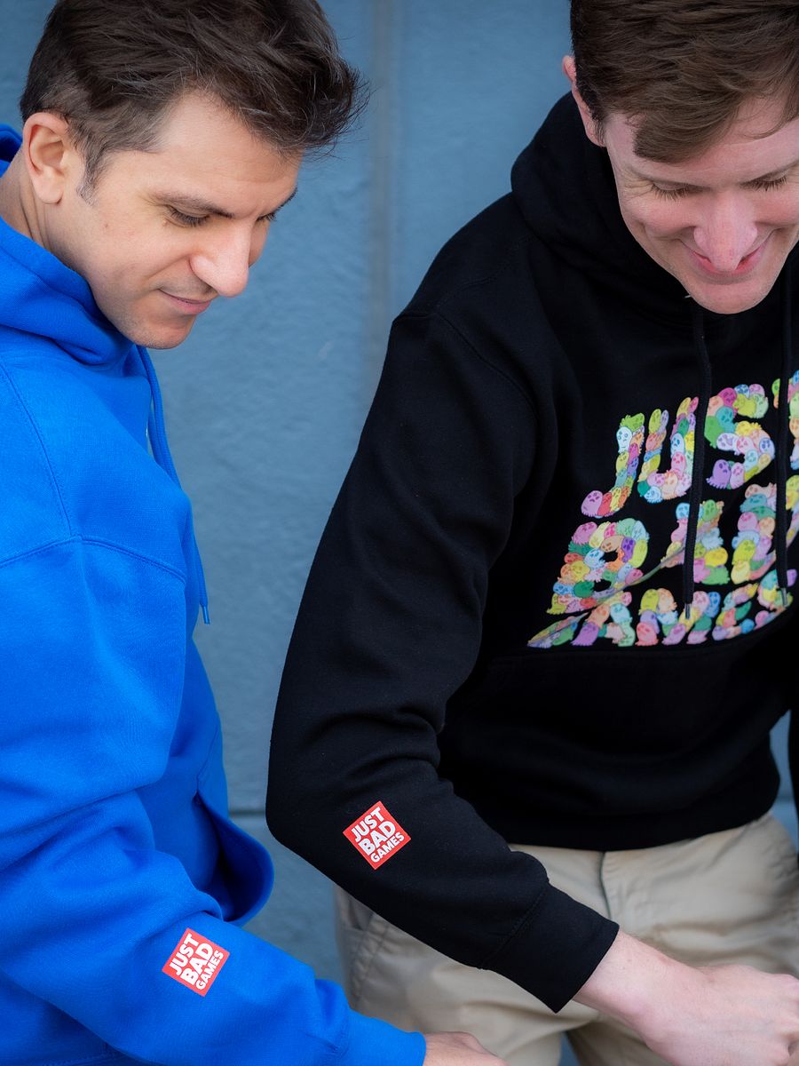 Multi-Color Money Ghost Just Bad Games Logo Hoodie product image (5)