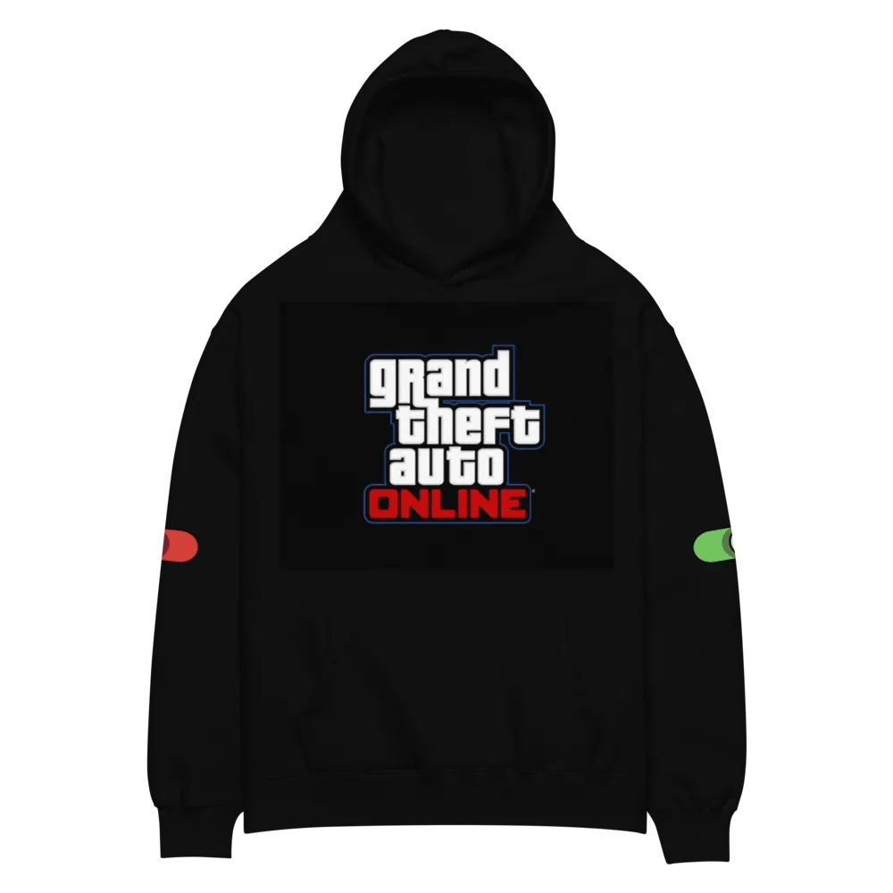 GTA Online Theme Rockstar Premium Hoodie product image (2)