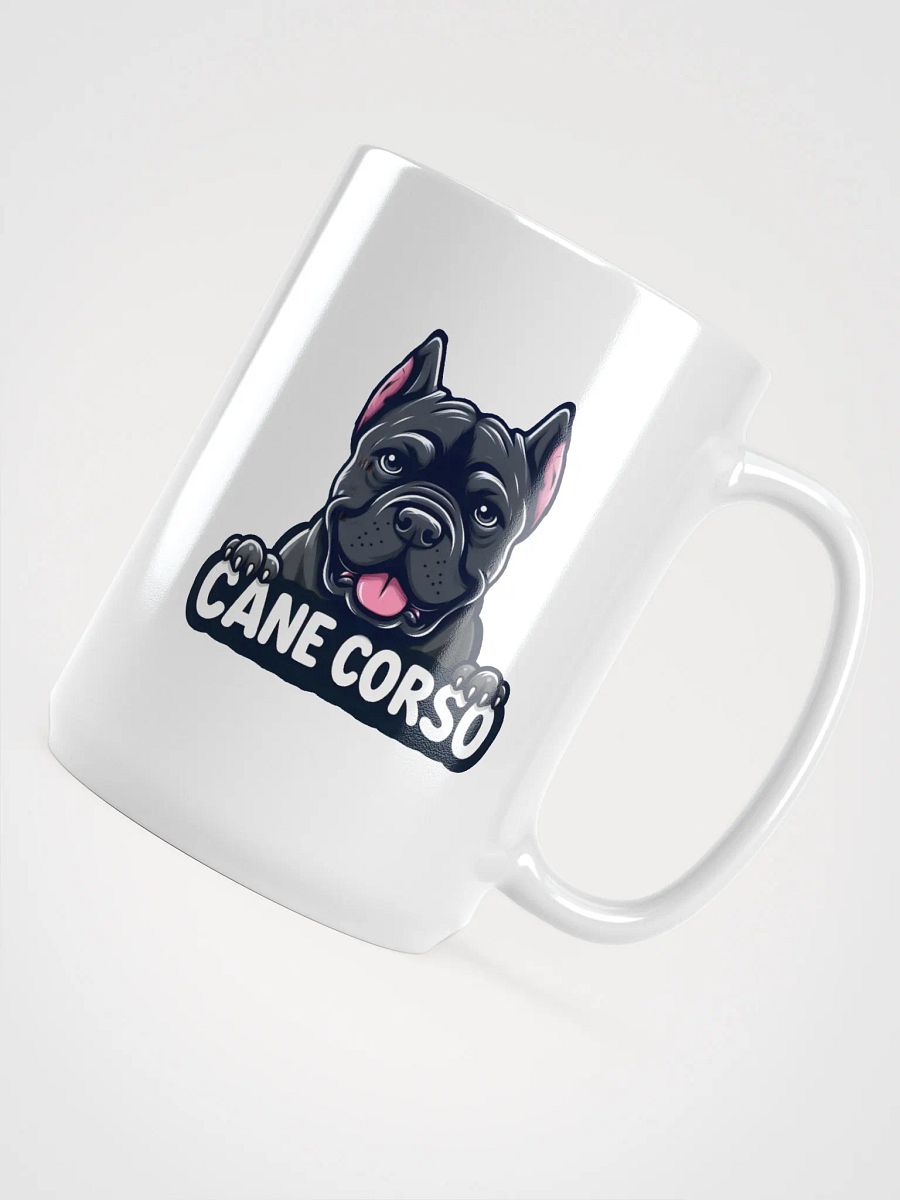 Black Cane Corso Mug – Bold and Beautiful Dog Lover Gift product image (4)