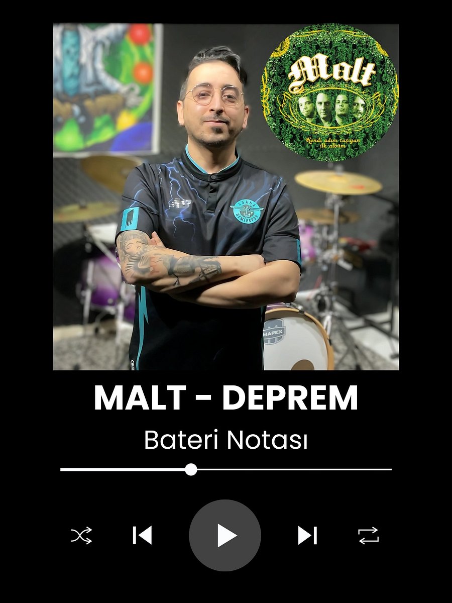 MALT - Deprem Bateri Notası product image (1)