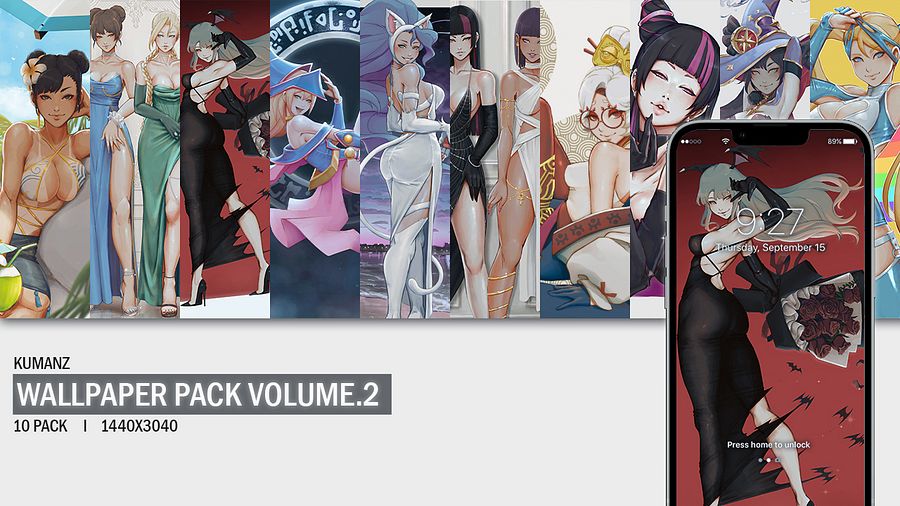 [Free] Kumanz Illustration Wallpaper Pack Volume 2 product image (2)