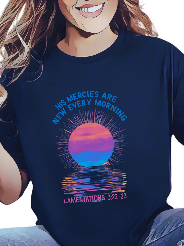 Lamentations 3:22-23 Morning Mercies product image (1)