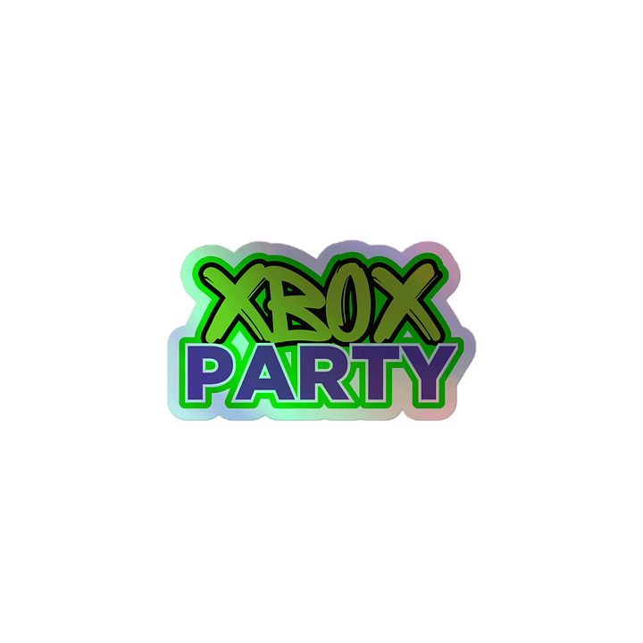 Xbox Party Holo Sticker product image (1)