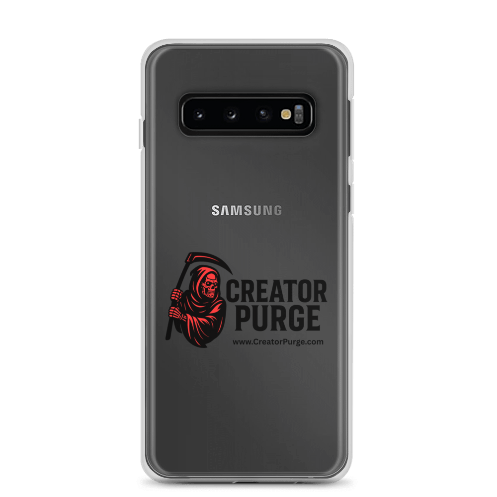 Creator Purge Clear Samsung® Phone Case product image (1)