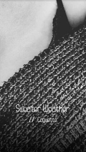Sweater Weather // @coquette_en_noir 

Coquette’s Comment Boundaries: Coquette loves respectful and playful comments!

#under...