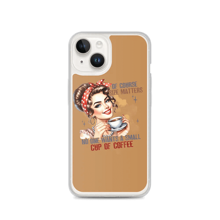 Vintage Coffee Lover iPhone® Case product image (4)