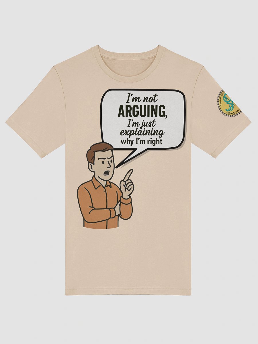 I'm not Arguing (Male) Bella+Canvas Supersoft T-Shirt Colors (7) product image (48)