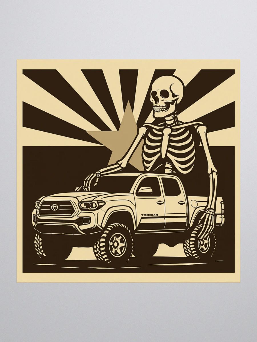 AZ Tacoma Skeleton Sticker product image (1)