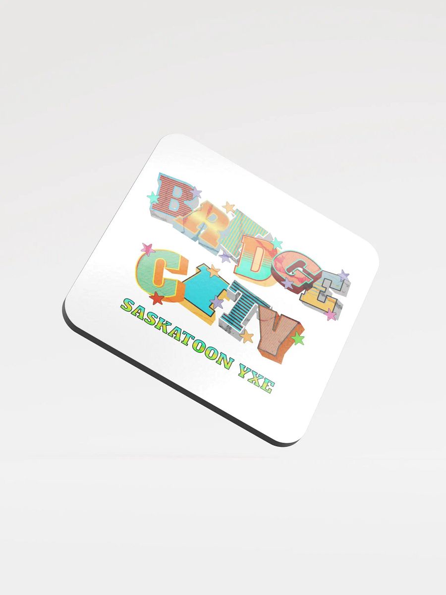 Bridge City Saskatoon Saskatchewan YXE Starlight Coaster Set product image (1)