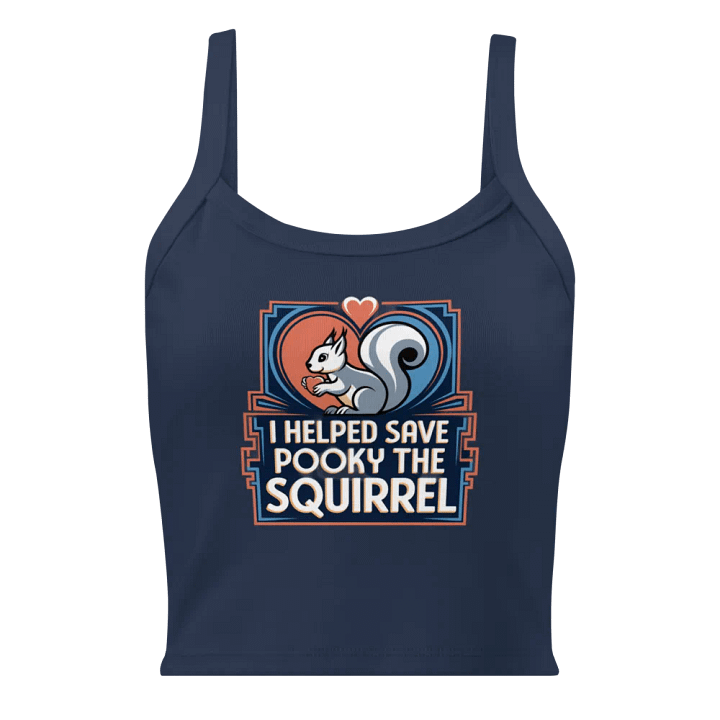 Pooky the Squirrel Heart Tank Top product image (1)