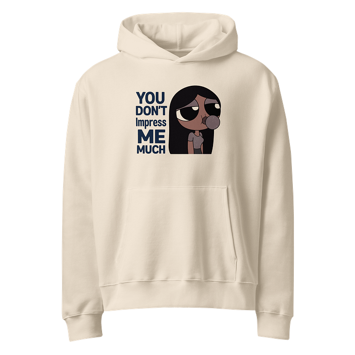 Unimpressed Bubble Gum Oversized Hoodie product image (1)