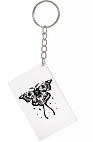 Moth (Style 1) Key Chain! product image (3)